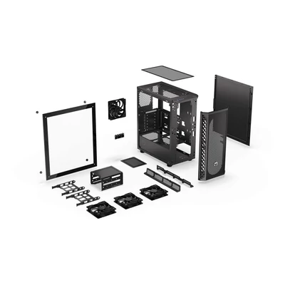 Kép 16/16 - Endorfy Signum 300 Air Tempered Glass Számítógépház Fekete 
