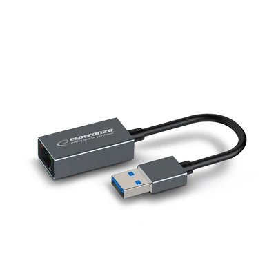 Esperanza ENA101 Gigabit Ethernet adapter Szürke