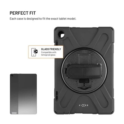 Kép 3/12 - FIXED masszív tablet tok Lenovo Tab M10 (3rd Gen) készülékhez, fekete