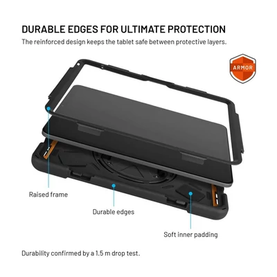Kép 5/12 - FIXED masszív tablet tok Lenovo Tab M10 (3rd Gen) készülékhez, fekete