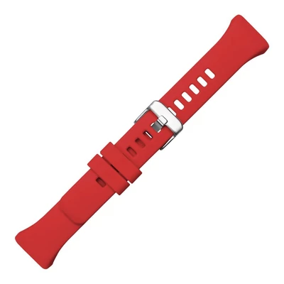 Kép 2/4 - FIXED szilikon szíj Honor Band 6/7 okosórához, piros