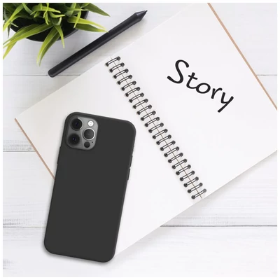 Kép 4/6 - FIXED Story hátlap Honor 400 Lite készülékhez, fekete