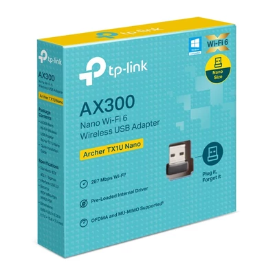 Kép 5/5 - TP-Link Archer TX1U Nano AX300 Nano Wi-Fi 6 Wireless USB Adapter