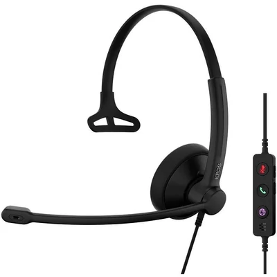 Sennheiser / EPOS Impact 100 Microsoft Teams Mono USB-C/A Fejhallgató Fekete