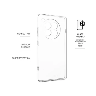Kép 2/3 - FIXED TPU telefontok OnePlus Ace 3 Pro telefonhoz, átlátszó