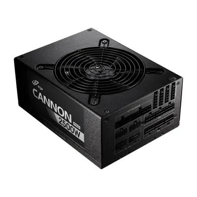 FSP 2500W 80+ Platinum Cannon Pro Tápegység Fekete