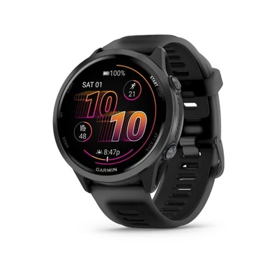 Garmin Forerunner 570 futóóra - 47mm, palaszürke alumíniumtok -fekete szíj