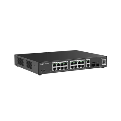 Kép 2/6 - Reyee RG-ES220GS-P 18-Port Gigabit Smart Cloud Managed PoE Switch