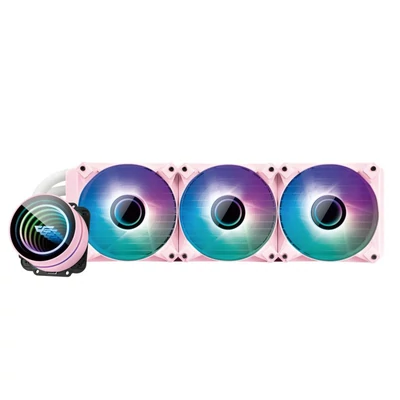Kép 2/4 - darkFlash Twister DX-360 V2.6 vízhűtés rózsaszín