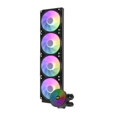 darkFlash Radiant DC 480 univerzális CPU vízhűtés fekete