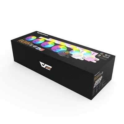 Kép 4/4 - darkFlash Radiant DC 480 univerzális CPU vízhűtés fekete