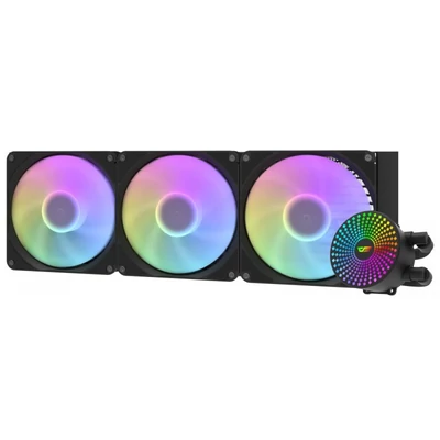 Kép 2/8 - darkFlash DC420 ARGB vízhűtéses hűtő fekete