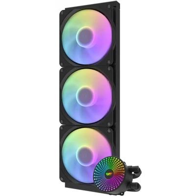 Kép 3/8 - darkFlash DC420 ARGB vízhűtéses hűtő fekete