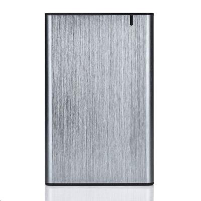 Gembird EE2-U3S-6-GR 2,5" USB3.1/USB Type-C alumínium merevlemez ház szürke