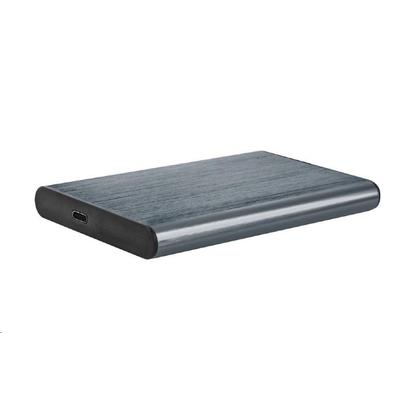Kép 2/3 - Gembird EE2-U3S-6-GR 2,5" USB3.1/USB Type-C alumínium merevlemez ház szürke