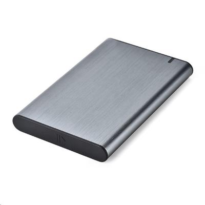 Kép 3/3 - Gembird EE2-U3S-6-GR 2,5" USB3.1/USB Type-C alumínium merevlemez ház szürke