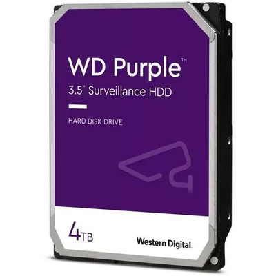 Western Digital 4TB 5400rpm SATA-600 256MB Purple WD44PURZ