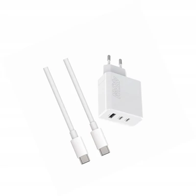 Samsung 45W Power Adapter kábellel Fehér