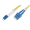 Digitus DK-2932-05 száloptikás kábel 5 M LC SC I-VH OS2 sárga