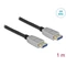 DeLock DisplayPort cable 10K 60 Hz 54 Gbps metal housing 1m Black