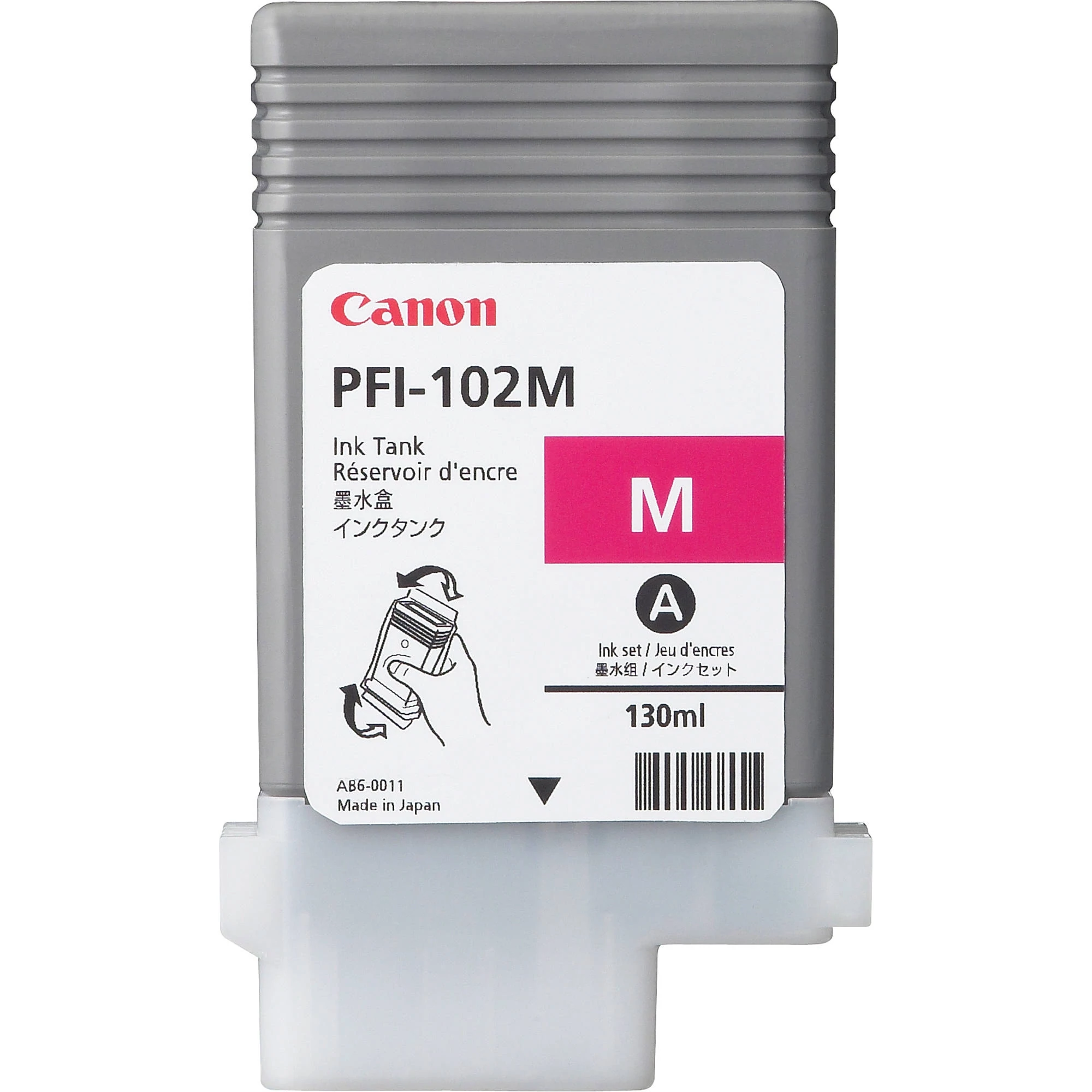 Canon PFI-102M magenta eredeti tintapatron