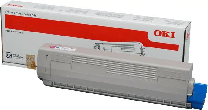 Oki C823/C833/C843 magenta eredeti toner (46471102)