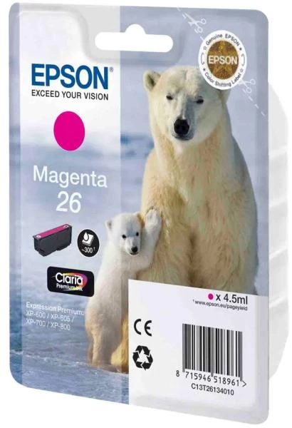 Epson T2613 magenta eredeti tintapatron