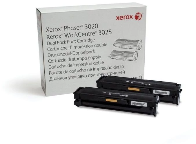 Xerox-3020 106R03048 fekete eredeti toner dupla