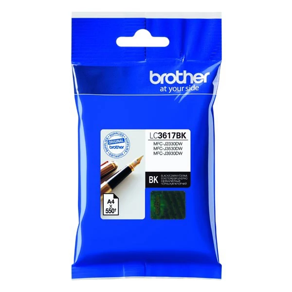 Brother LC3617 fekete eredeti tintapatron