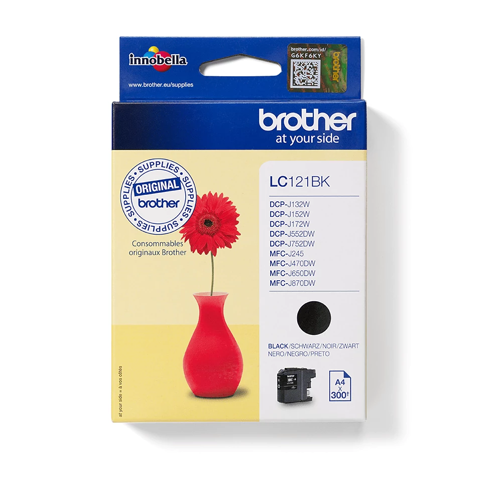 Brother LC121 magenta eredeti tintapatron
