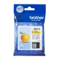 Brother LC3211 sárga eredeti tintapatron