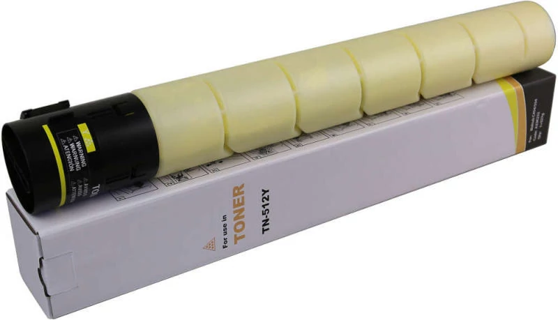 Konica Minolta Bizhub C454 [TN512Y] sárga eredeti toner