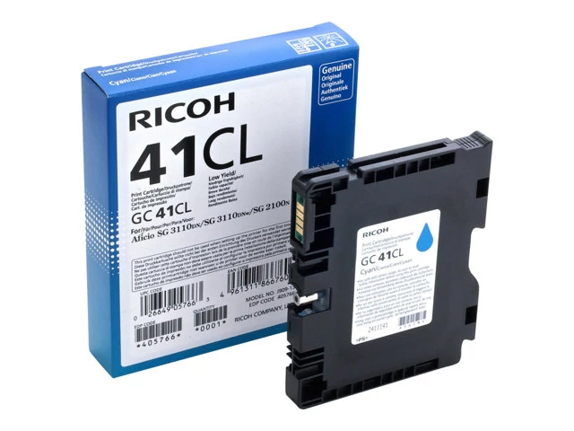 Ricoh SG3110 kék eredeti gél (405762)