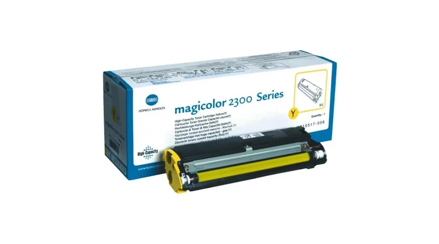 Konica Minolta Magicolor 2300 sárga eredeti toner
