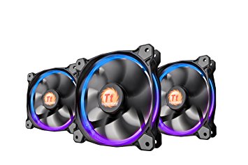 Thermaltake CL-F053-PL12SW-A Riing Plus 3x12cm Cooler RGB LED