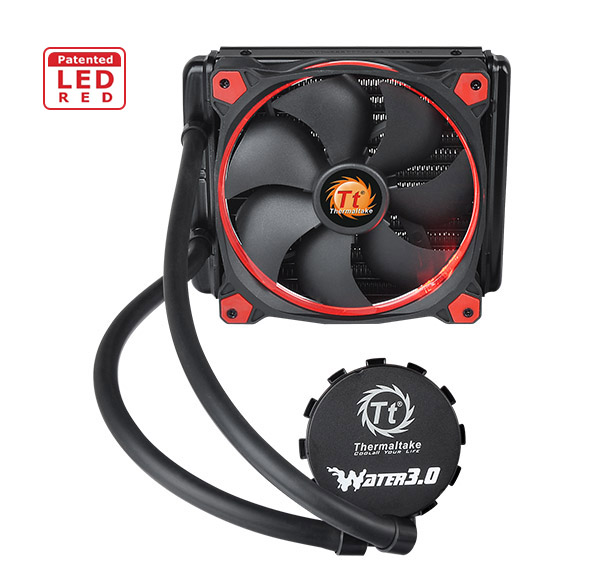 Thermaltake Water 3.0 Riing Red 140 Red LED