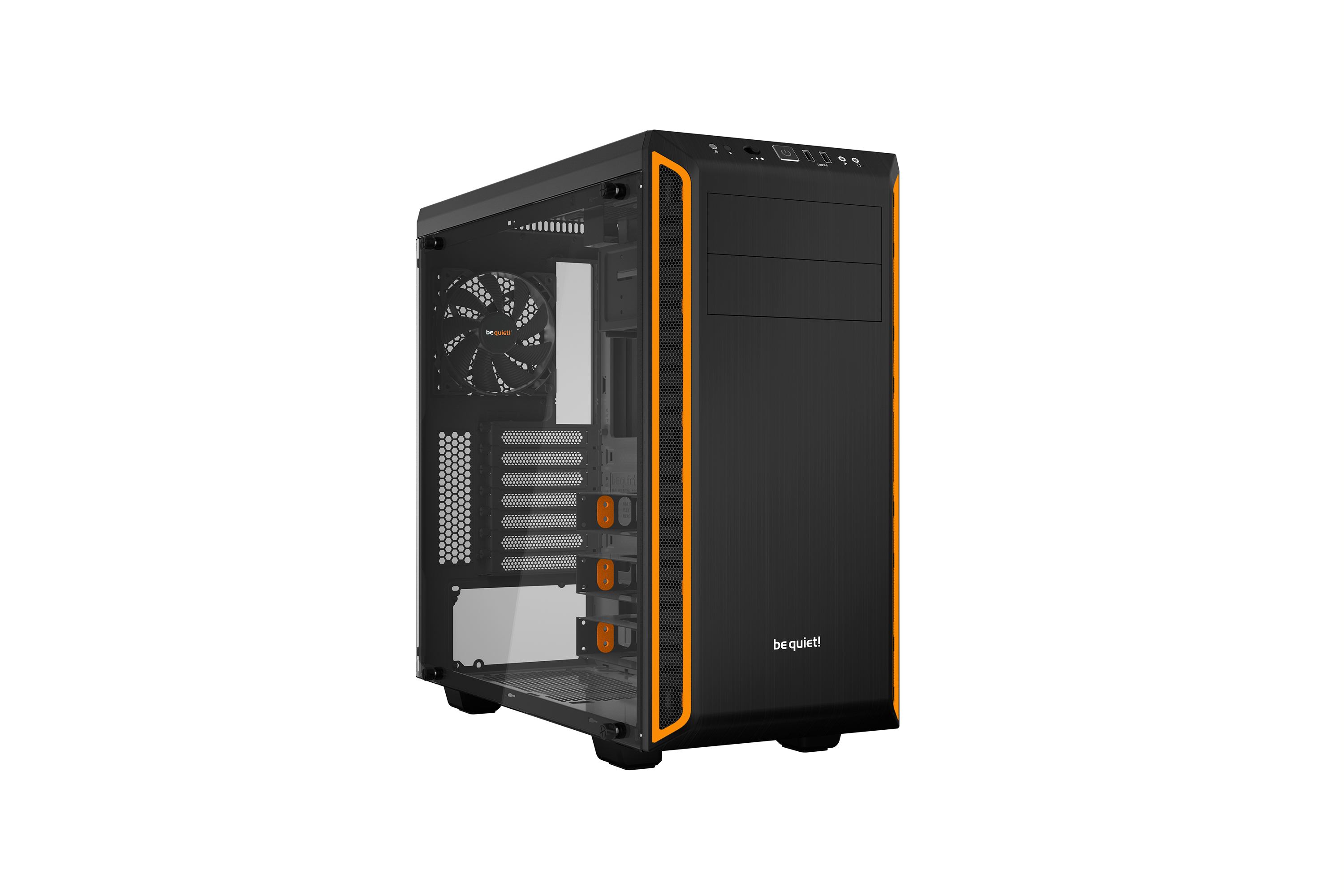 Be quiet! Pure Base 600 Window Orange