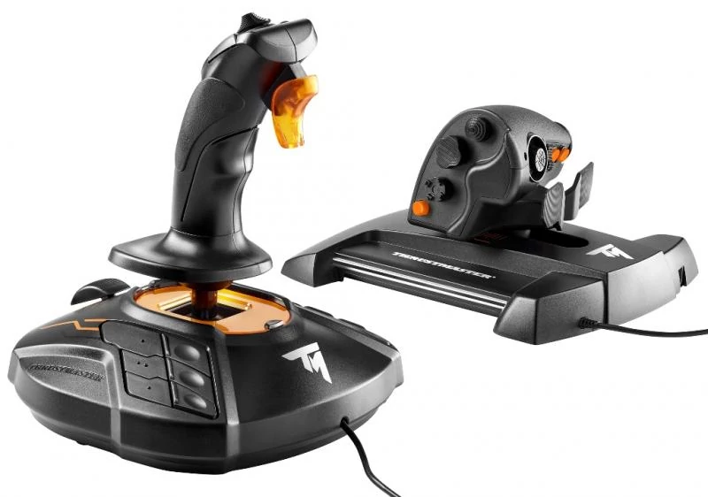 Thrustmaster T-16000M FCS Hotas USB Joystick és Gázkar Black