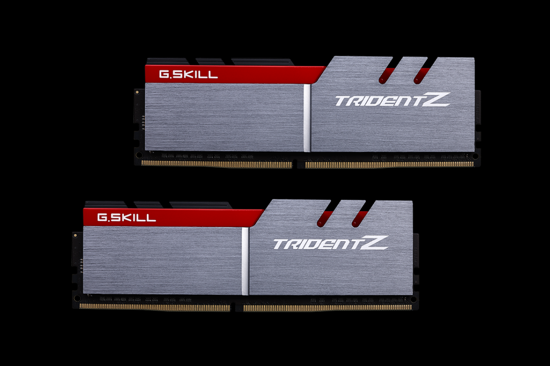 G.SKILL 64GB DDR4 3200MHz Kit(4x16GB) TridentZ Red