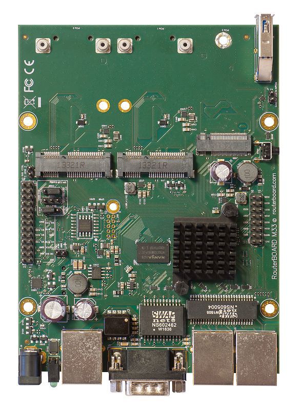 Mikrotik RouterBoard M33G 3xGbE LAN 2xminiPCI-e 2xSIM slot