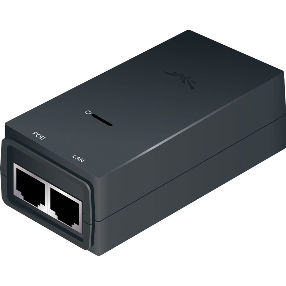 Ubiquiti POE-24-12W-G PoE Adapter (Gigabit LAN porttal, 24V/0,5A)