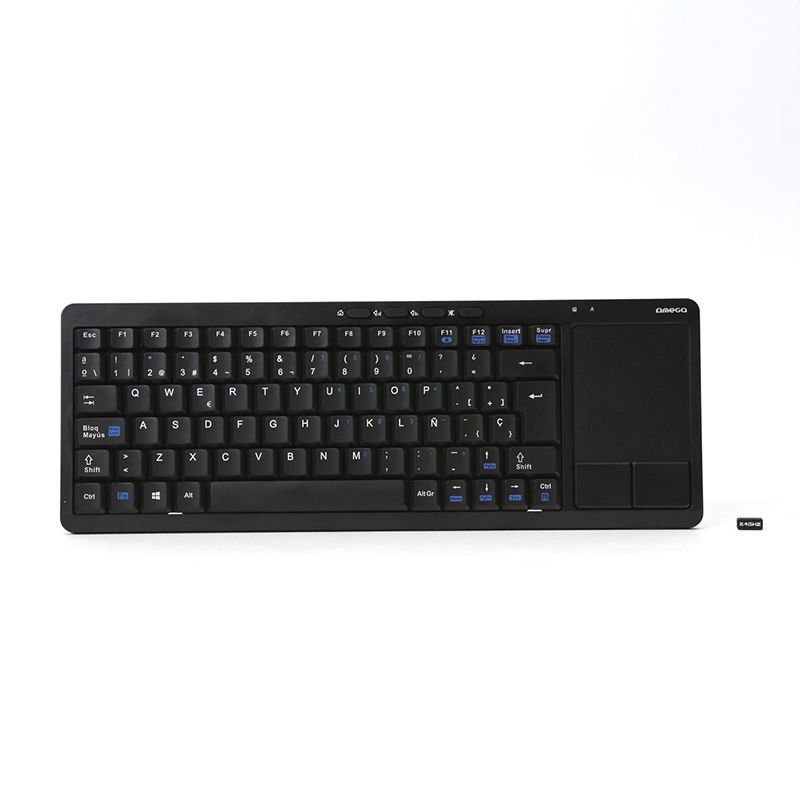 Platinet Omega OKB004B Teclado Inalambrico SmartTV wireless keyboard Black UK