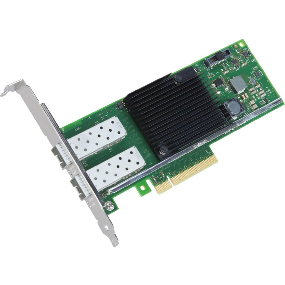 Intel 10Gigabit ethernet card for Server - PCI Express 3.0 x8 - 2 Port(s) - Twinaxial - Bulk