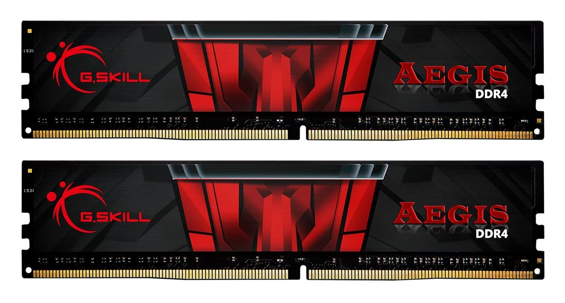 G.SKILL 32GB DDR4 3000MHz Kit(2x16GB) Aegis Black