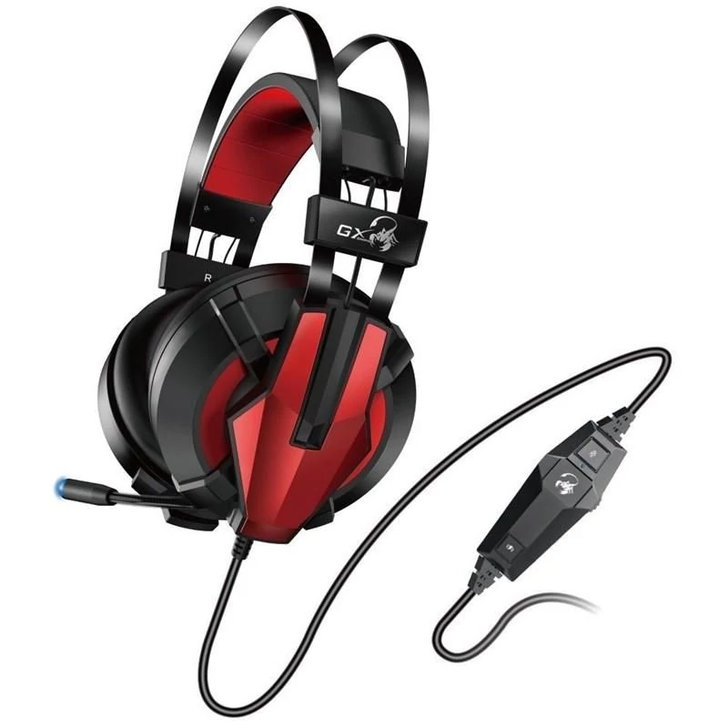 Genius HS-G710V 7.1 Gamer Headset Black/Red