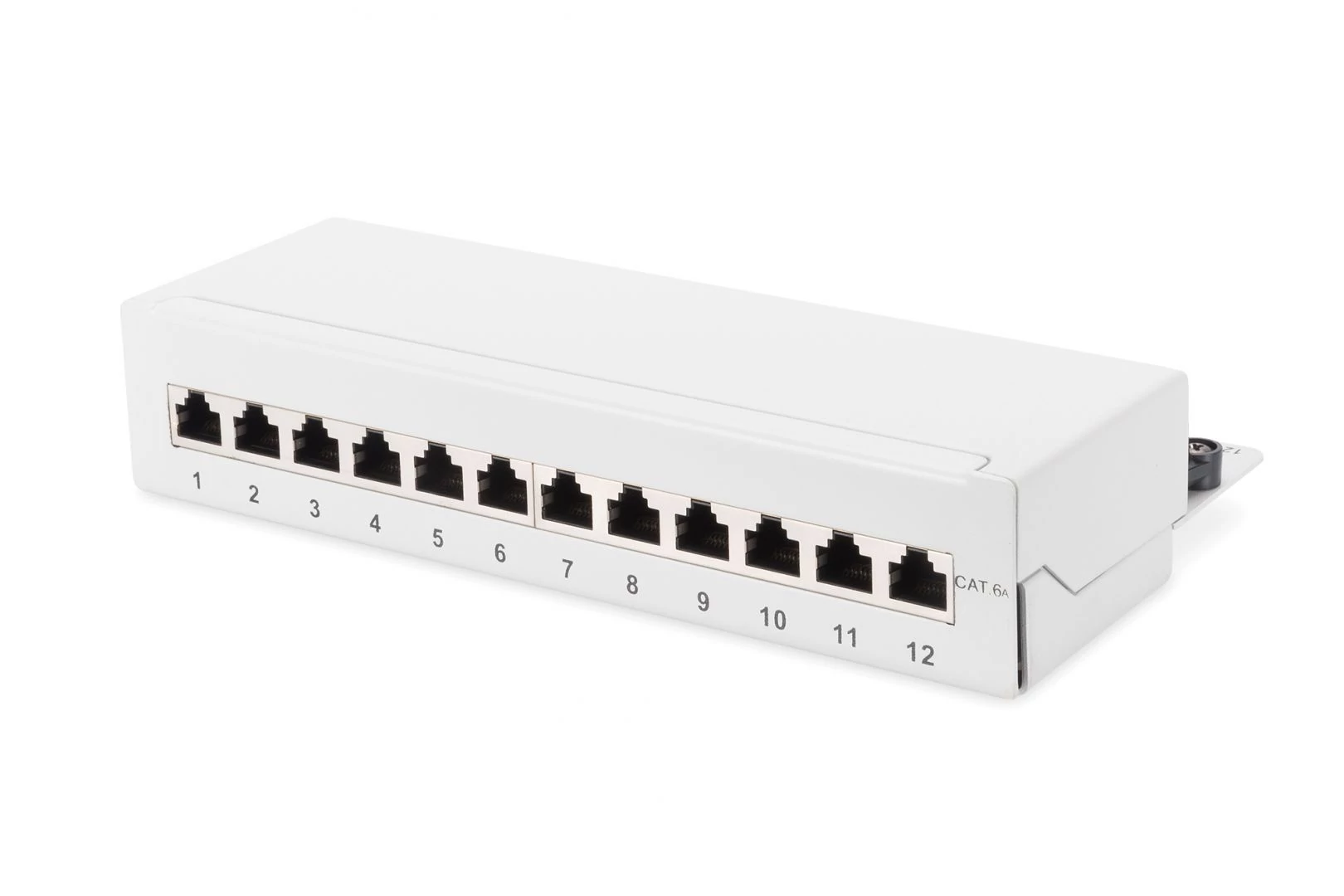 Digitus 12-port patch panel 1U szürke