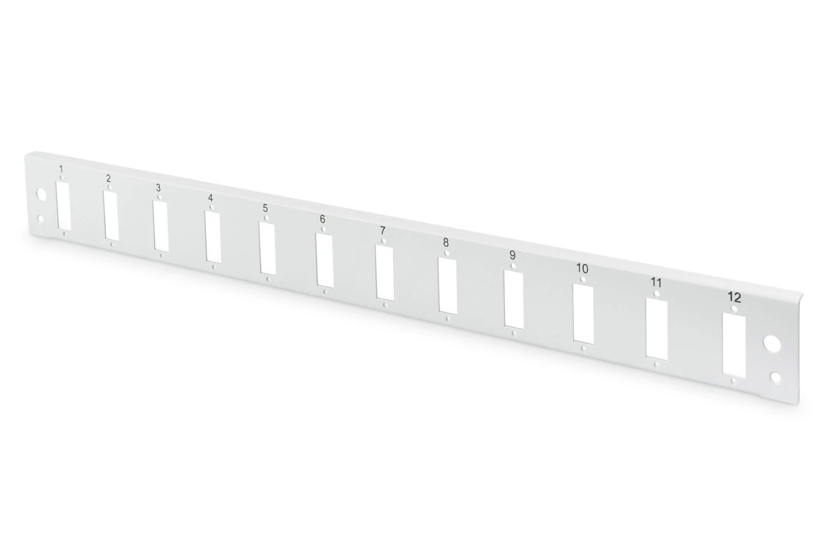 Digitus 12-port patch panel 1U szürke