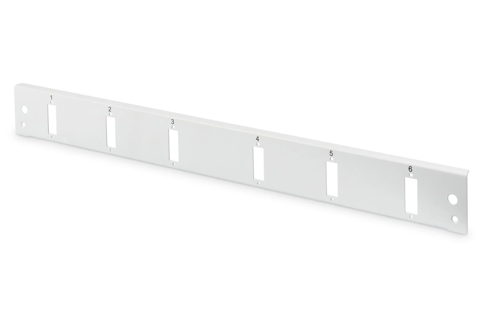 Digitus 6-port patch panel 1U szürke