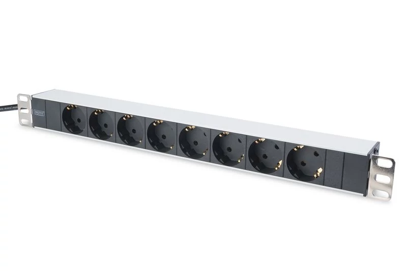 Digitus DN-95401 túlfeszültségvédő 8DIN 2m fekete