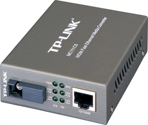 TP-Link MC111CS single-mode 100M media converter